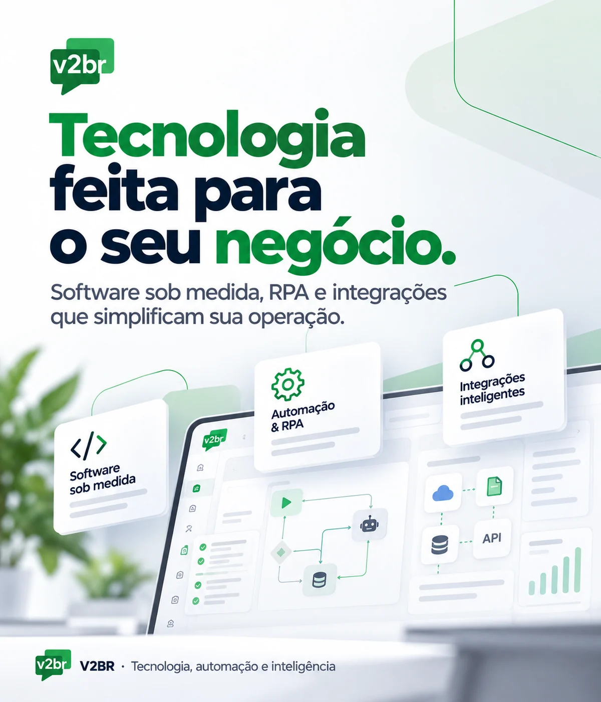 Banner de Imobiliária V2BR