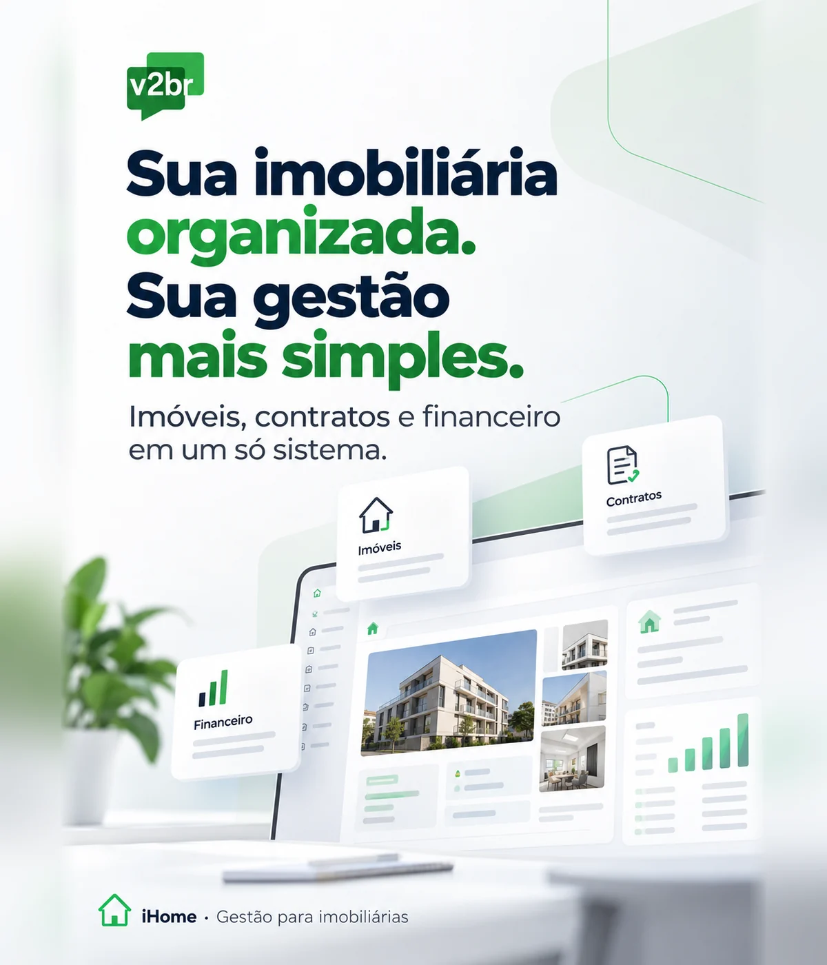 Banner de Imobiliária V2BR